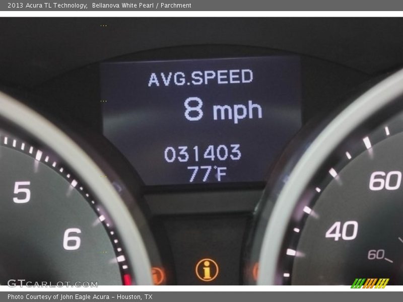 Bellanova White Pearl / Parchment 2013 Acura TL Technology