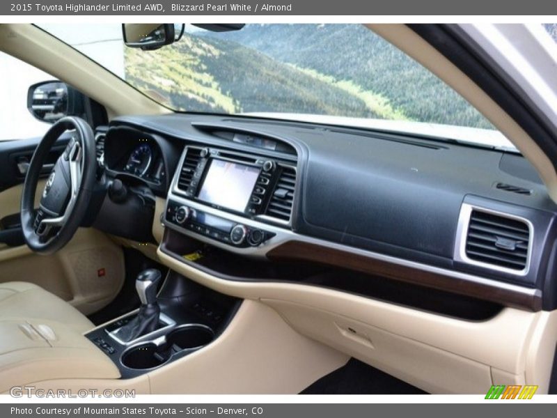 Blizzard Pearl White / Almond 2015 Toyota Highlander Limited AWD