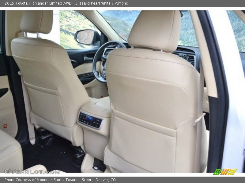 Blizzard Pearl White / Almond 2015 Toyota Highlander Limited AWD