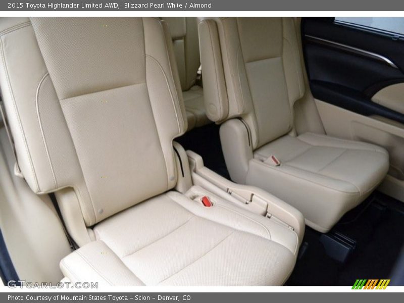 Blizzard Pearl White / Almond 2015 Toyota Highlander Limited AWD