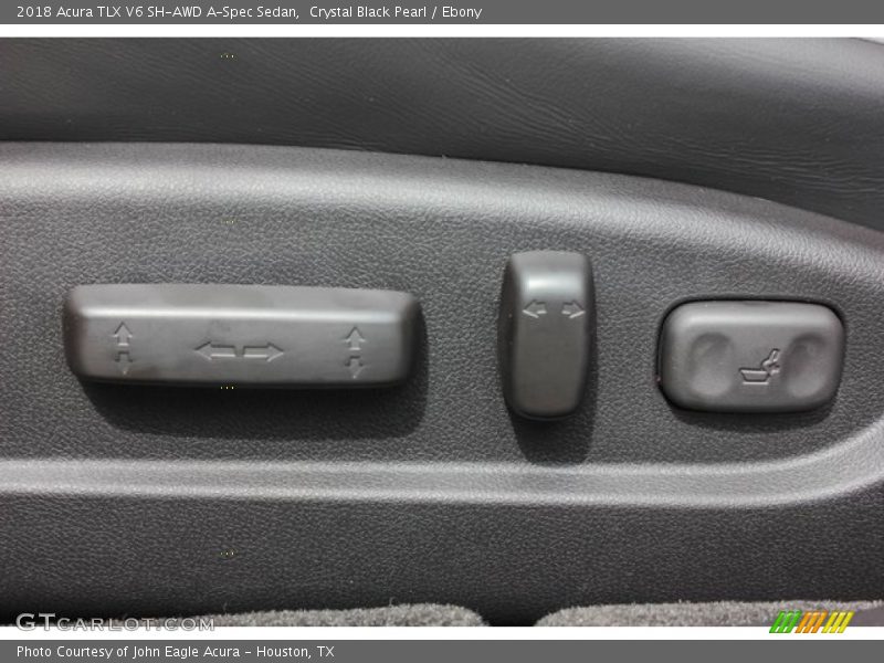 Crystal Black Pearl / Ebony 2018 Acura TLX V6 SH-AWD A-Spec Sedan