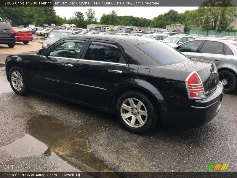 Brilliant Black Crystal Pearl / Dark Slate Gray/Light Graystone 2006 Chrysler 300 Touring