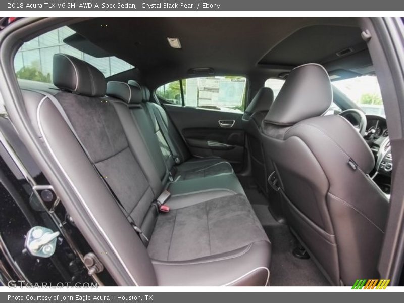 Rear Seat of 2018 TLX V6 SH-AWD A-Spec Sedan