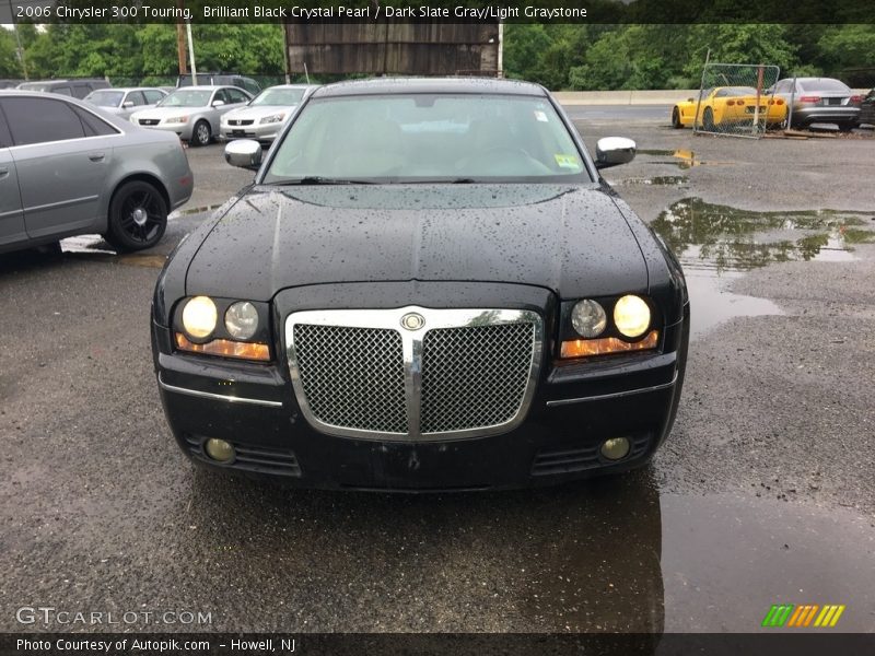 Brilliant Black Crystal Pearl / Dark Slate Gray/Light Graystone 2006 Chrysler 300 Touring