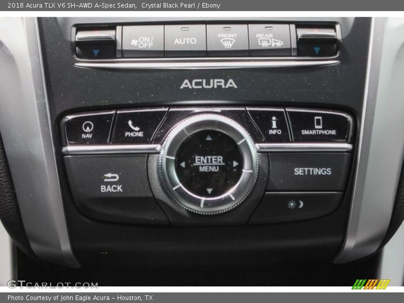 Controls of 2018 TLX V6 SH-AWD A-Spec Sedan