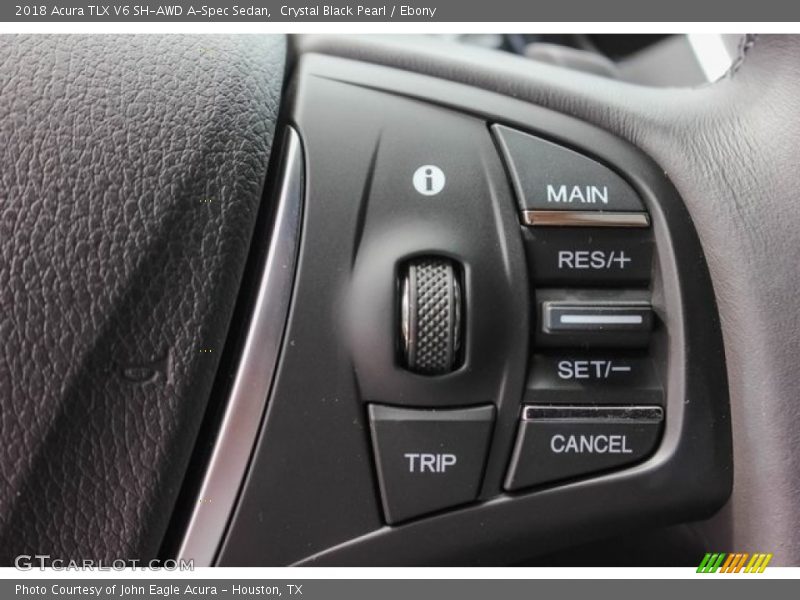 Controls of 2018 TLX V6 SH-AWD A-Spec Sedan