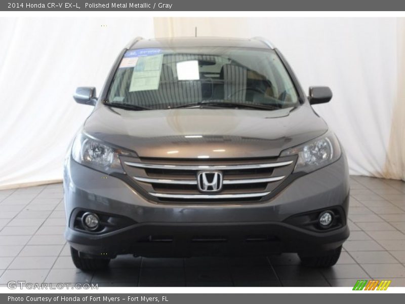 Polished Metal Metallic / Gray 2014 Honda CR-V EX-L