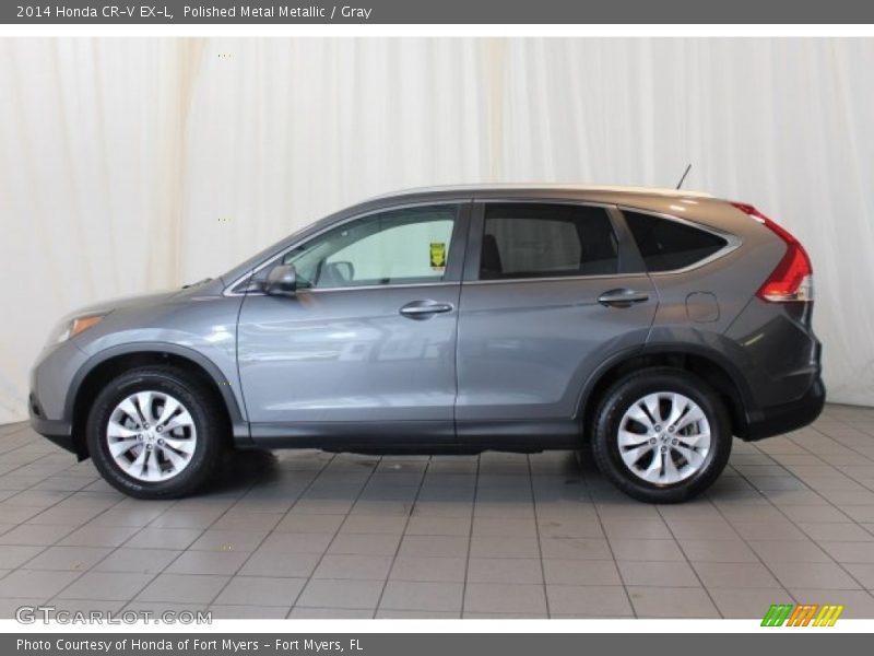 Polished Metal Metallic / Gray 2014 Honda CR-V EX-L