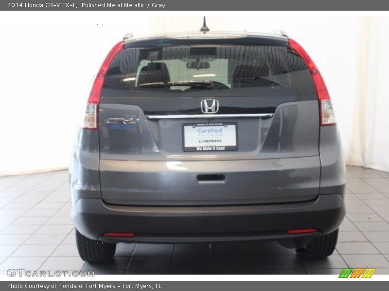 Polished Metal Metallic / Gray 2014 Honda CR-V EX-L