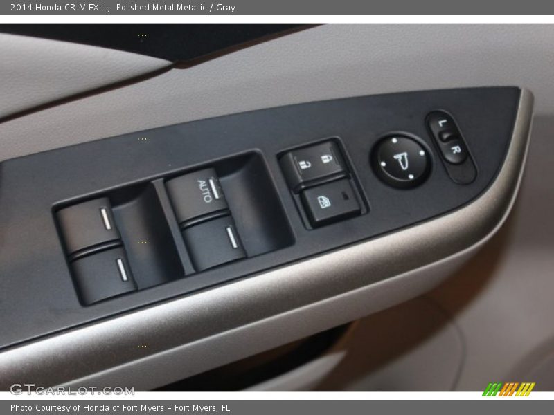 Polished Metal Metallic / Gray 2014 Honda CR-V EX-L