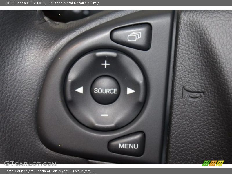 Polished Metal Metallic / Gray 2014 Honda CR-V EX-L