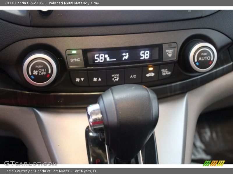 Polished Metal Metallic / Gray 2014 Honda CR-V EX-L