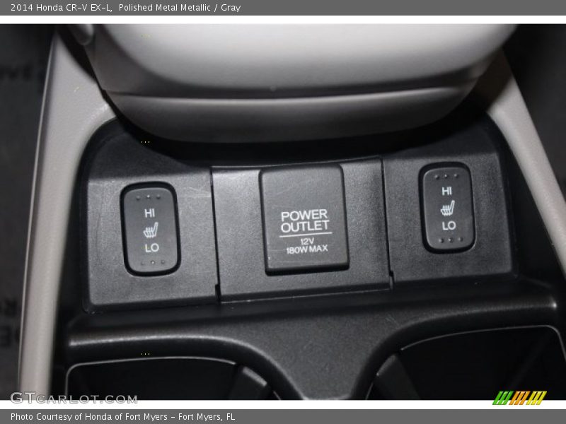 Polished Metal Metallic / Gray 2014 Honda CR-V EX-L