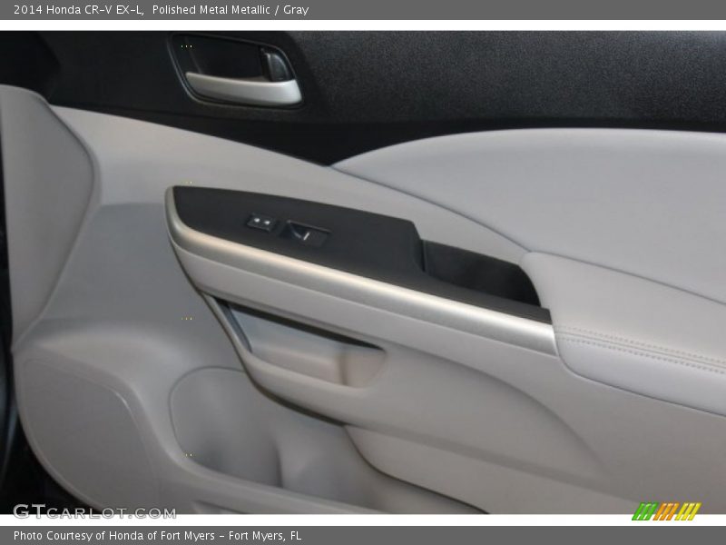 Polished Metal Metallic / Gray 2014 Honda CR-V EX-L