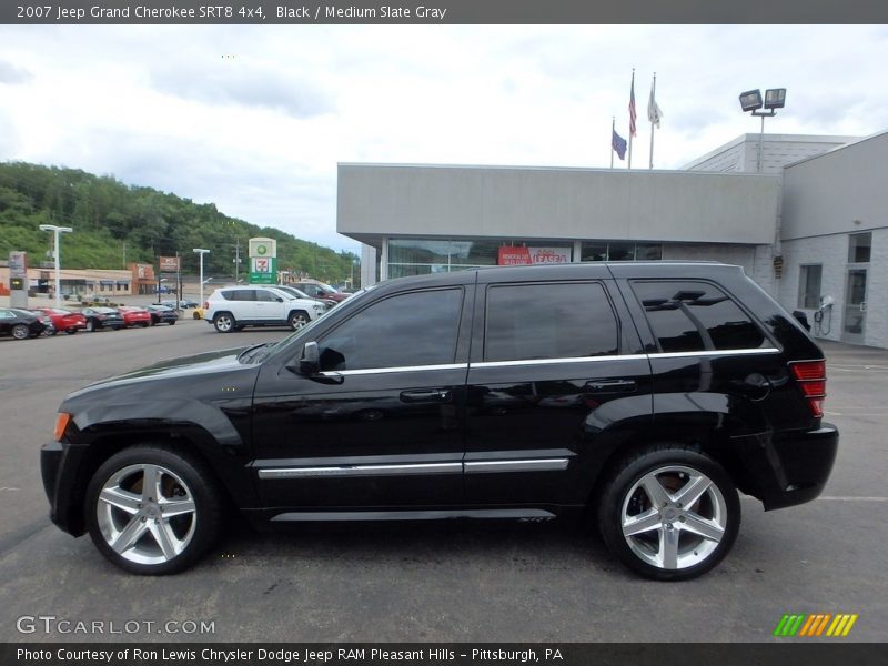 Black / Medium Slate Gray 2007 Jeep Grand Cherokee SRT8 4x4