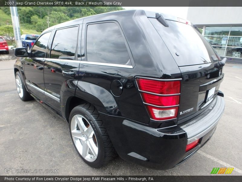 Black / Medium Slate Gray 2007 Jeep Grand Cherokee SRT8 4x4