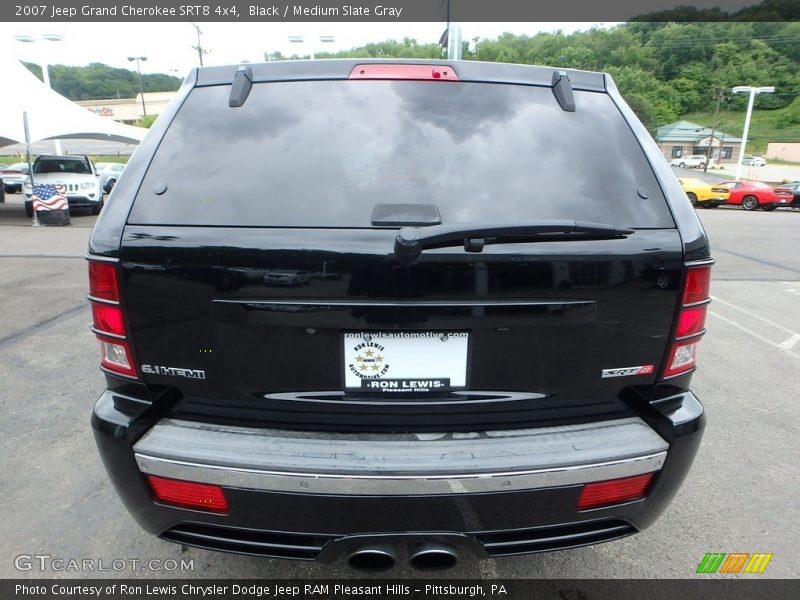 Black / Medium Slate Gray 2007 Jeep Grand Cherokee SRT8 4x4