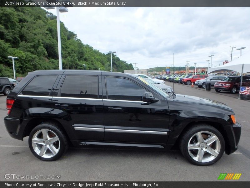 Black / Medium Slate Gray 2007 Jeep Grand Cherokee SRT8 4x4