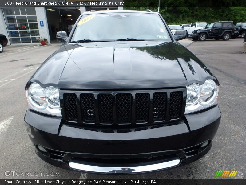 Black / Medium Slate Gray 2007 Jeep Grand Cherokee SRT8 4x4