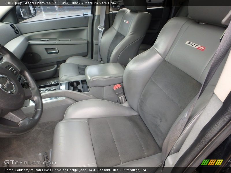 Black / Medium Slate Gray 2007 Jeep Grand Cherokee SRT8 4x4
