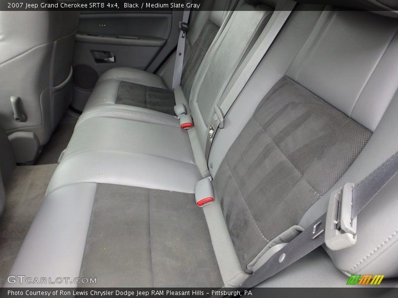 Black / Medium Slate Gray 2007 Jeep Grand Cherokee SRT8 4x4