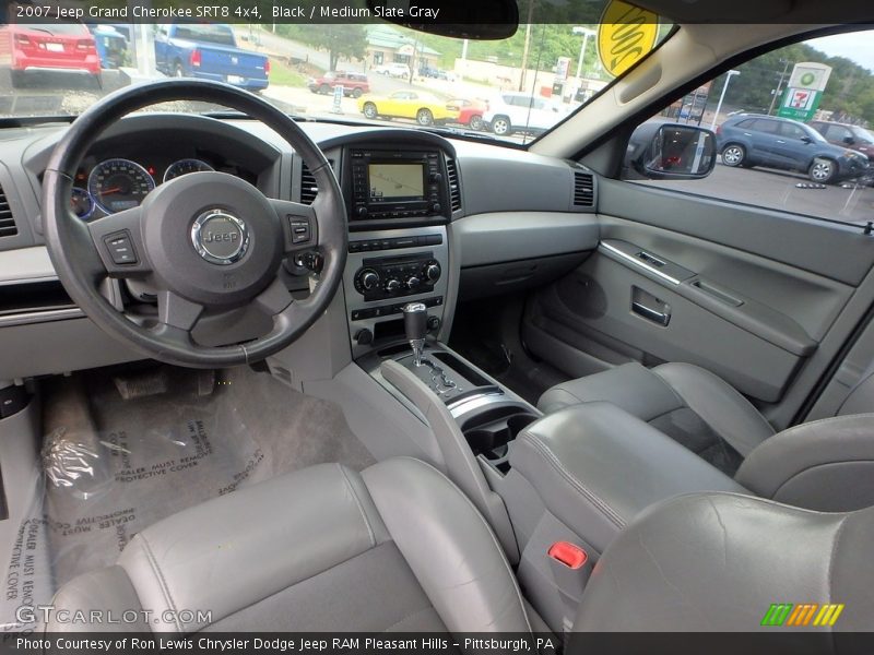 Black / Medium Slate Gray 2007 Jeep Grand Cherokee SRT8 4x4