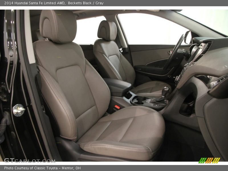 Becketts Black / Gray 2014 Hyundai Santa Fe Limited AWD