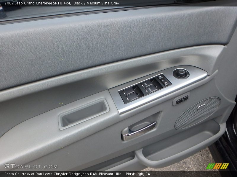 Black / Medium Slate Gray 2007 Jeep Grand Cherokee SRT8 4x4
