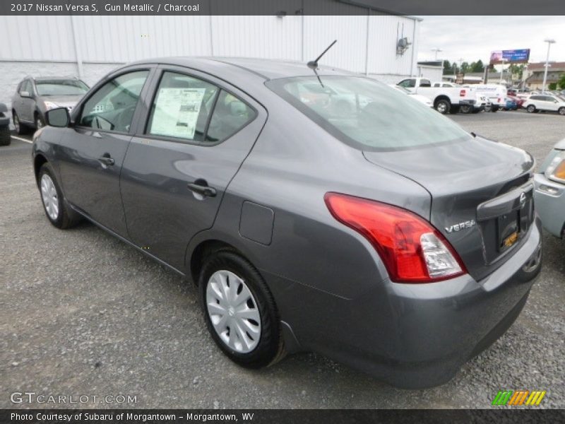 Gun Metallic / Charcoal 2017 Nissan Versa S