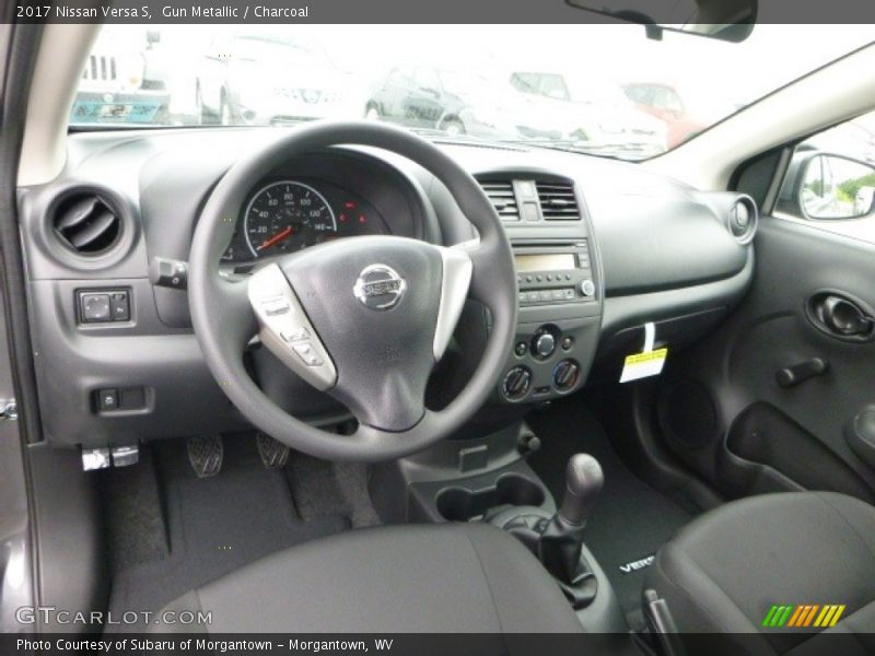 Gun Metallic / Charcoal 2017 Nissan Versa S