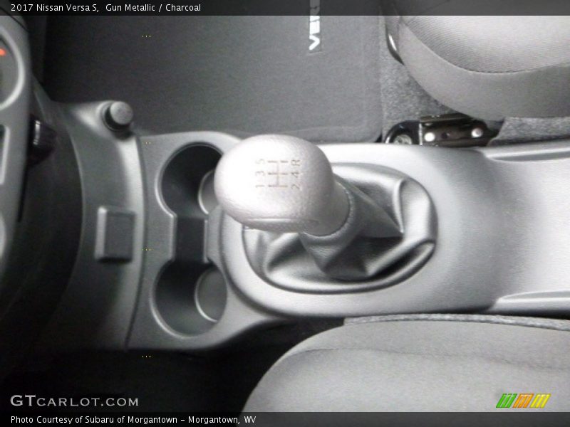 Gun Metallic / Charcoal 2017 Nissan Versa S