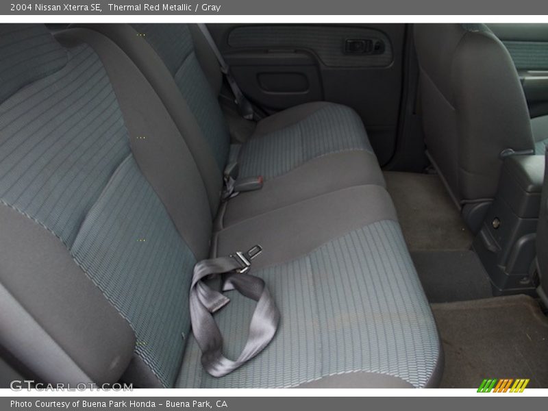 Thermal Red Metallic / Gray 2004 Nissan Xterra SE