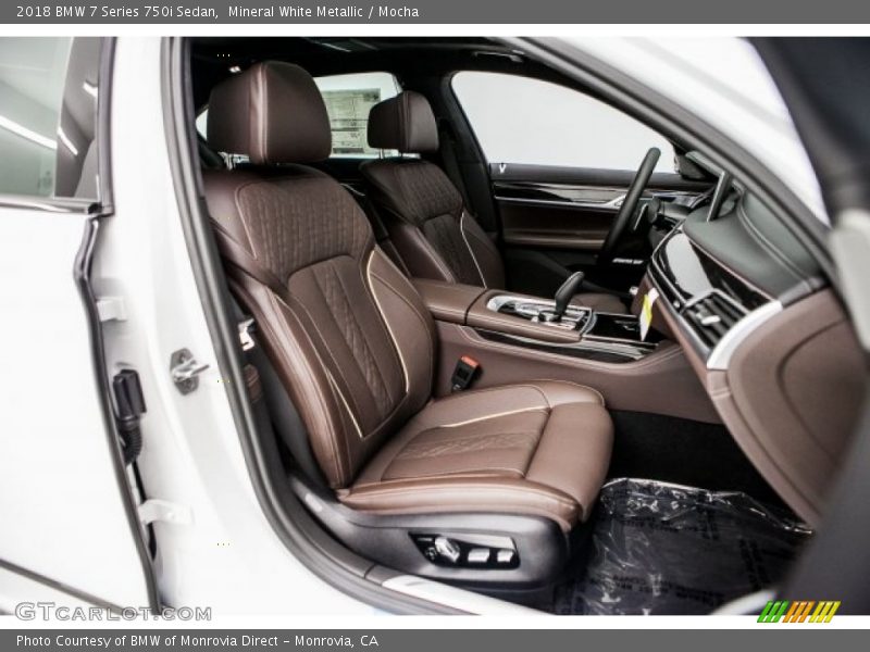  2018 7 Series 750i Sedan Mocha Interior