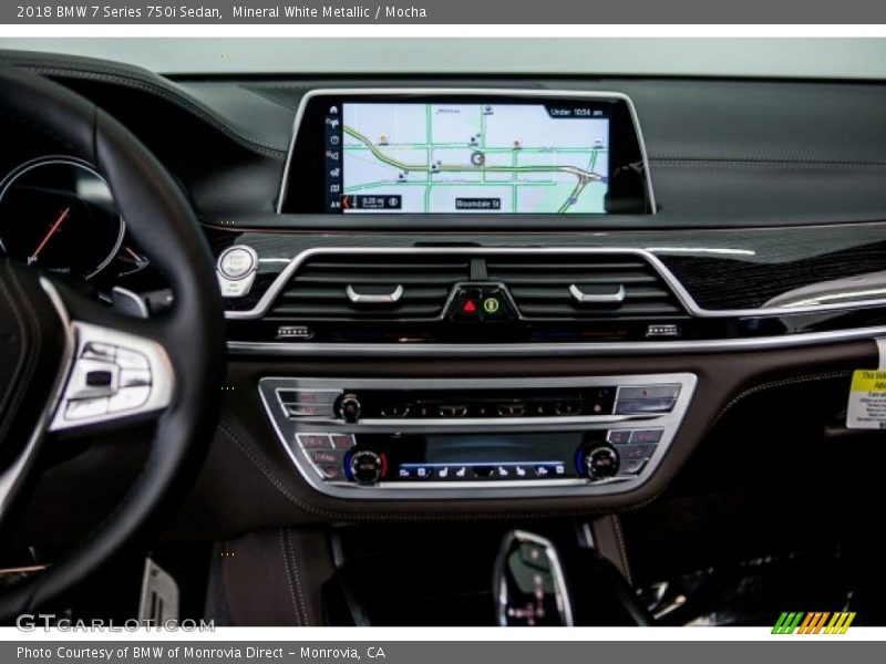 Navigation of 2018 7 Series 750i Sedan