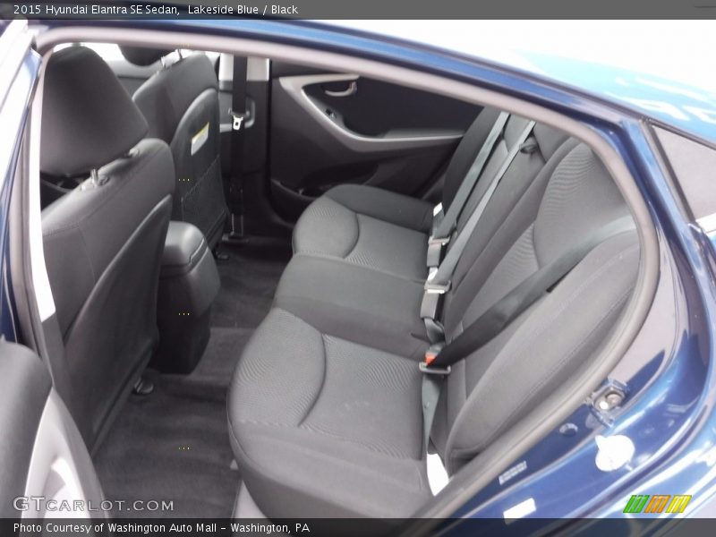 Lakeside Blue / Black 2015 Hyundai Elantra SE Sedan