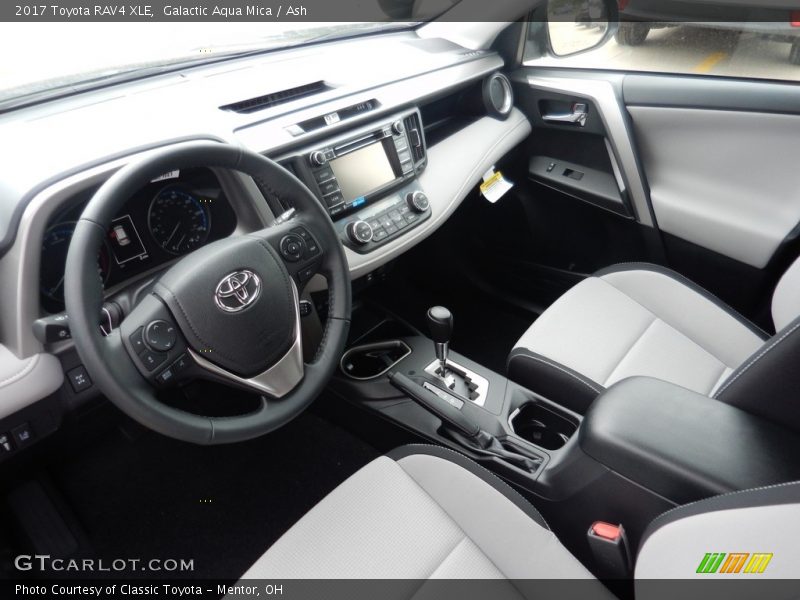 Galactic Aqua Mica / Ash 2017 Toyota RAV4 XLE