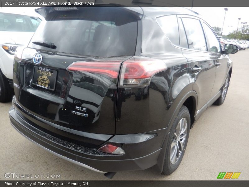 Black / Ash 2017 Toyota RAV4 XLE AWD Hybrid