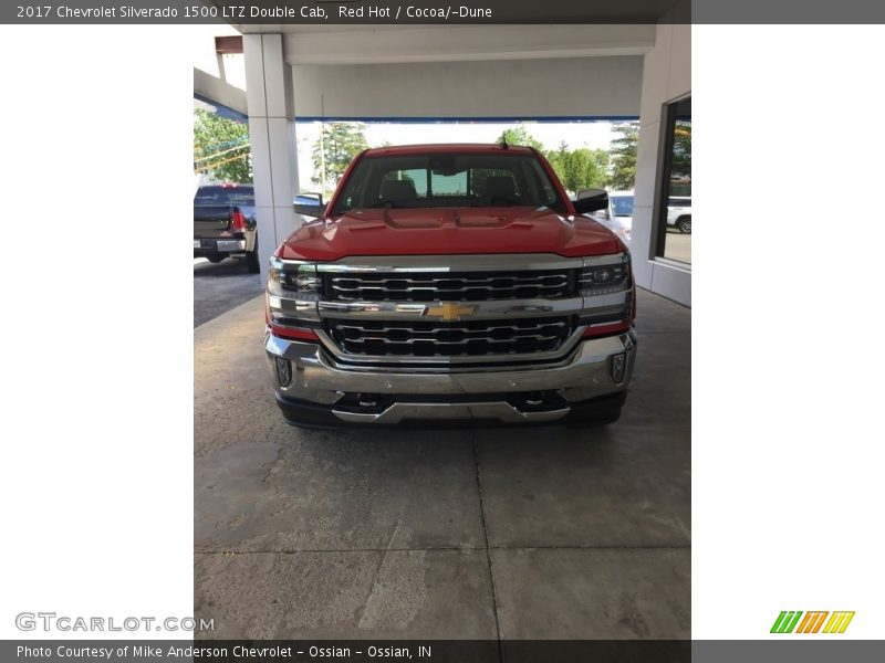 Red Hot / Cocoa/­Dune 2017 Chevrolet Silverado 1500 LTZ Double Cab