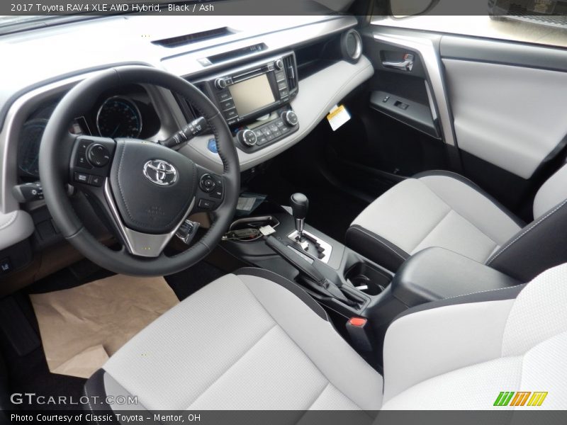 Black / Ash 2017 Toyota RAV4 XLE AWD Hybrid