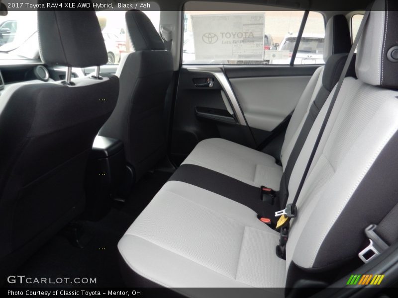 Black / Ash 2017 Toyota RAV4 XLE AWD Hybrid