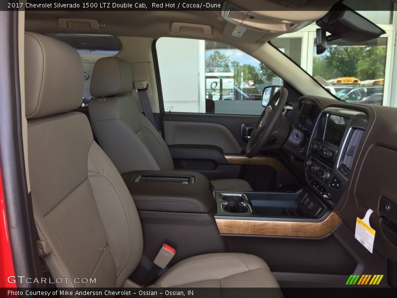 Red Hot / Cocoa/­Dune 2017 Chevrolet Silverado 1500 LTZ Double Cab