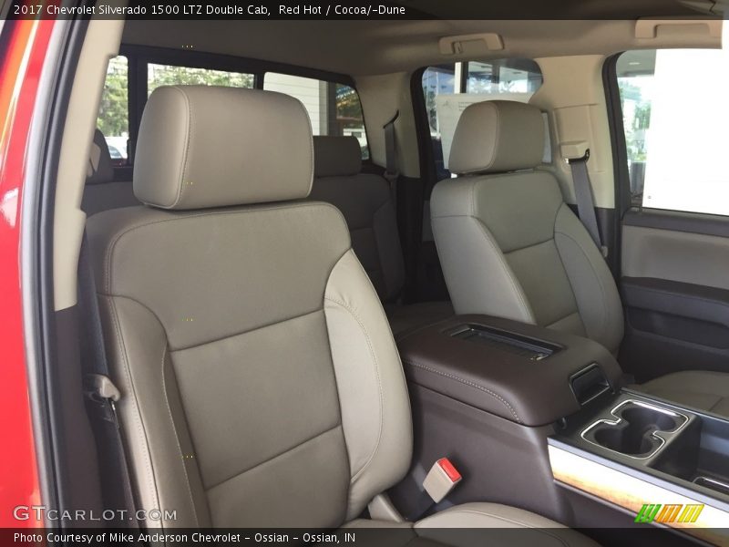 Red Hot / Cocoa/­Dune 2017 Chevrolet Silverado 1500 LTZ Double Cab