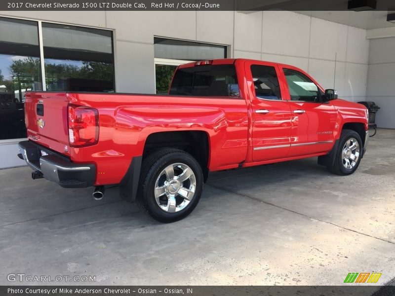 Red Hot / Cocoa/­Dune 2017 Chevrolet Silverado 1500 LTZ Double Cab