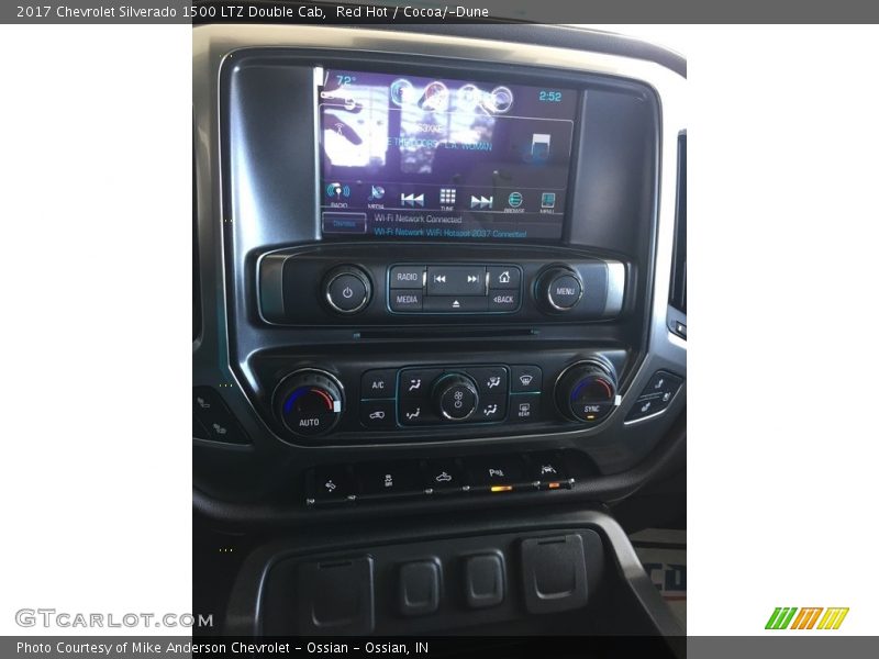 Red Hot / Cocoa/­Dune 2017 Chevrolet Silverado 1500 LTZ Double Cab