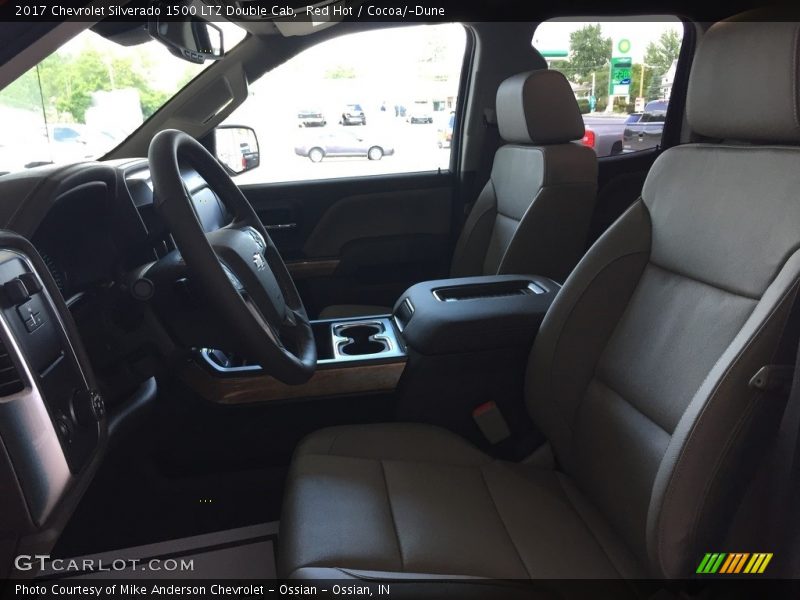 Red Hot / Cocoa/­Dune 2017 Chevrolet Silverado 1500 LTZ Double Cab