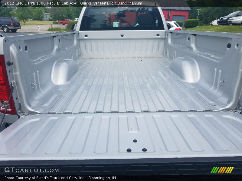 Quicksilver Metallic / Dark Titanium 2012 GMC Sierra 1500 Regular Cab 4x4