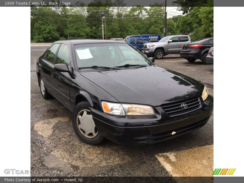 Black / Sage 1999 Toyota Camry LE