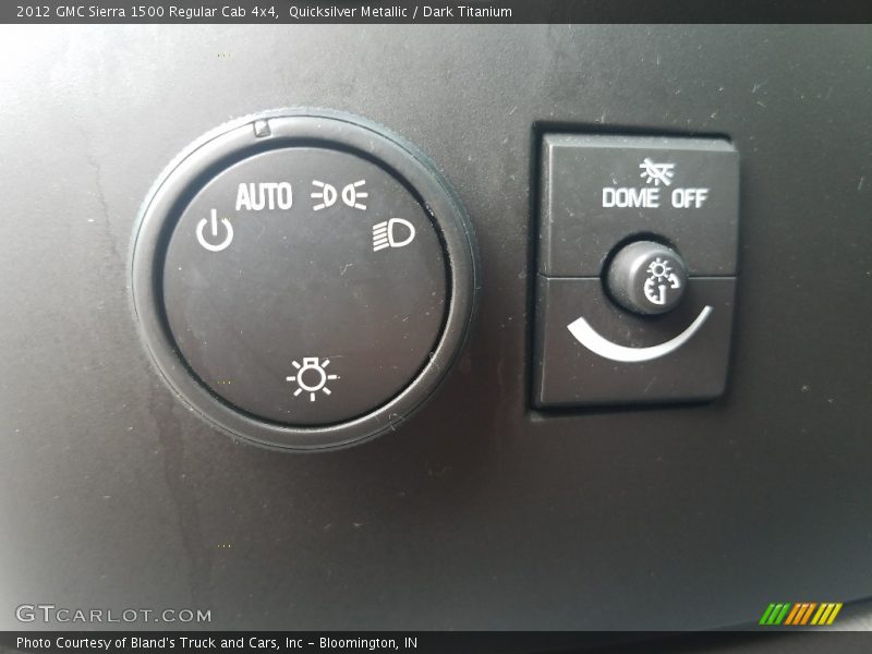 Quicksilver Metallic / Dark Titanium 2012 GMC Sierra 1500 Regular Cab 4x4