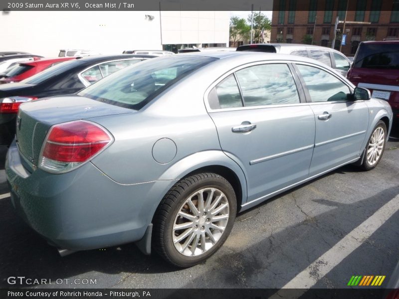 Ocean Mist / Tan 2009 Saturn Aura XR V6