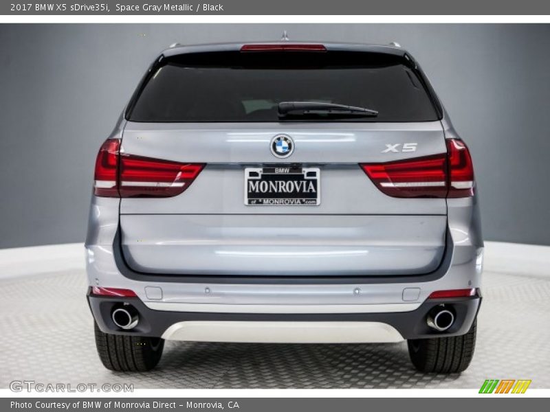 Space Gray Metallic / Black 2017 BMW X5 sDrive35i